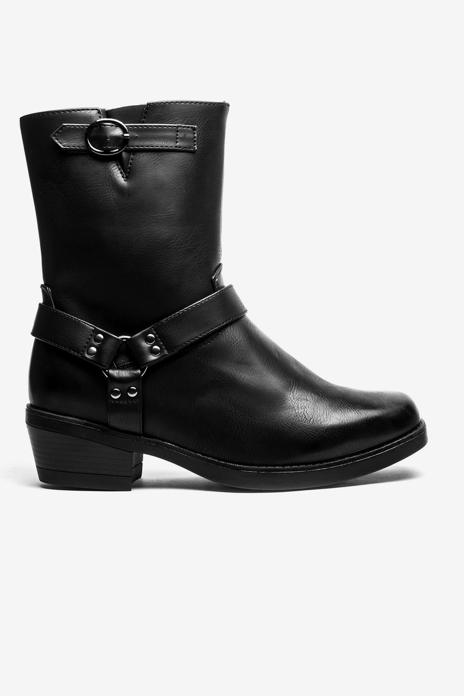 Bota Hombre Negro Taurus Chancleta Thunder Blue